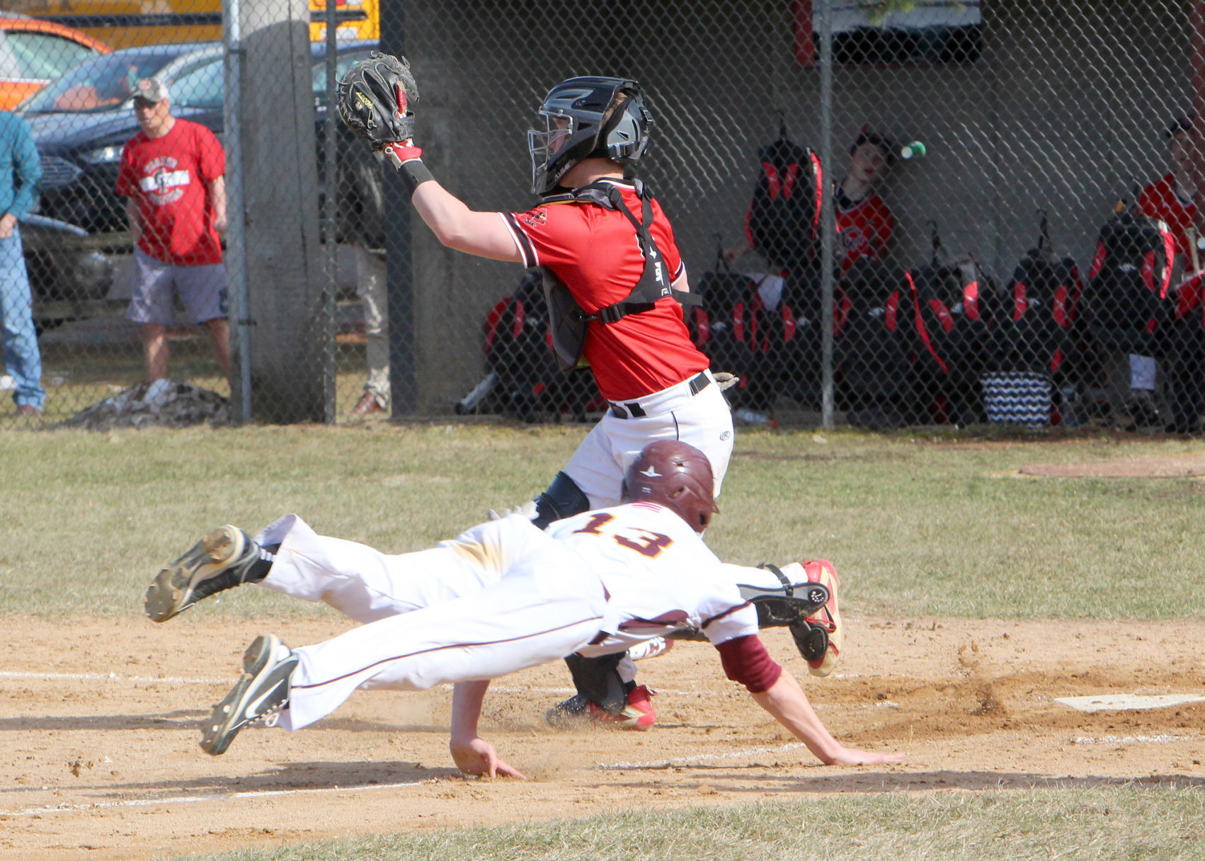 Menomonie at Chi-Hi baseball 4-16-19